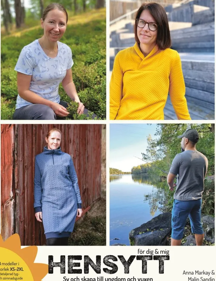 Hensytt för dig & mig : sy och skapa till ungdom och vuxen + mönsterark