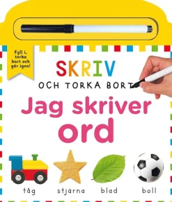 Jag skriver ord