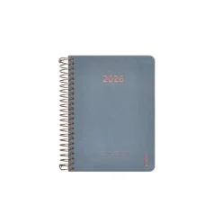 Kalender 2026 A6 Vecka/Uppslag Denim