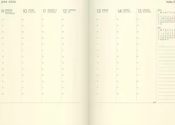 Kalender 2025 Agency Forma Deluxe brun