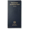 Kalender 2025 Akademialmanackan marinblå