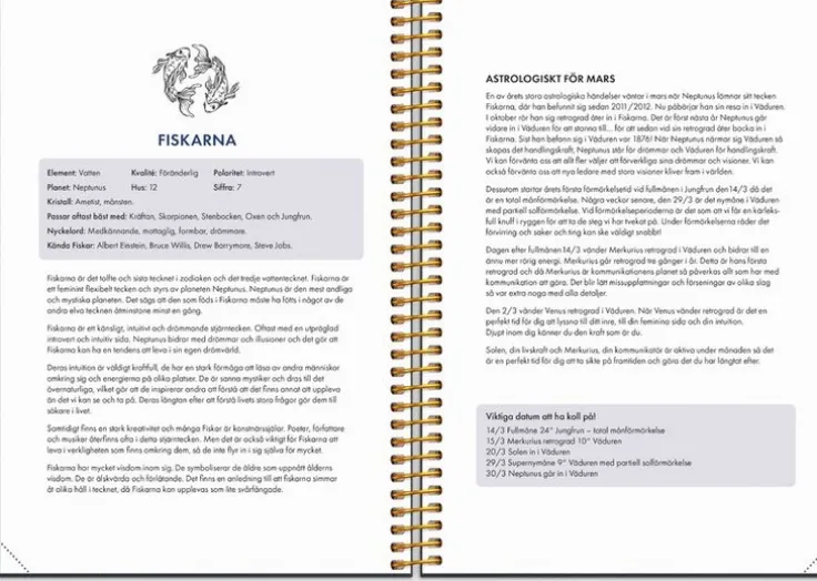 Kalender 2025 Astrologikalendern