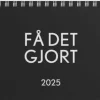 Kalender 2025 Bordsalmanackan Få det gjort