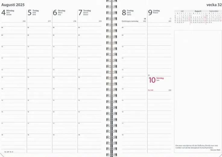 Kalender 2025 Business A5 batik