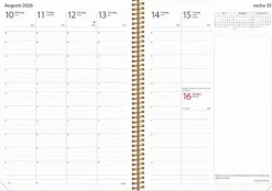 Kalender 2026 Business Twist rosa