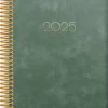 Kalender 2025 Dagbok Twist grön