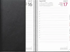 Kalender 2025 Dagbok Twist svart