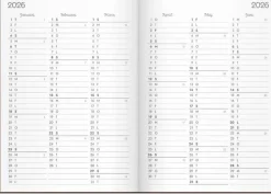 Kalender 2026 Doodle inbunden