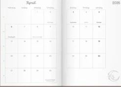 Kalender 2025-2026 Doodle inbunden