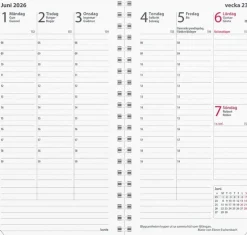 Kalender 2026 Interplano II refill