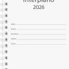 Kalender 2026 Interplano refill