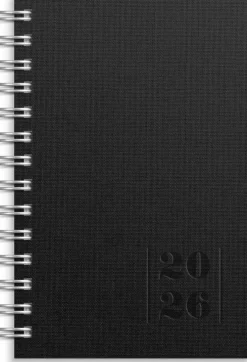 Kalender 2026 Leader Textile svart