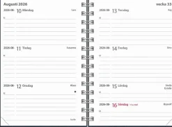 Kalender 2026 Leader Twist blå