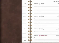 Kalender 2026 Leader Twist brun