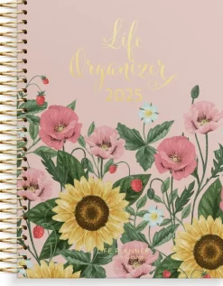 Kalender 2025 Life Organizer Blommor