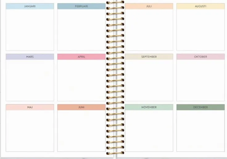 Kalender 2025 Life Organizer Family Planner