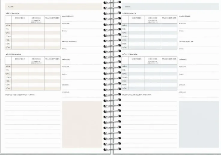 Kalender 2026 Life Organizer Family Planner
