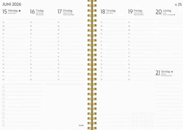Kalender 2025-2026 Life Planner Do more