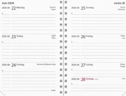 Kalender 2025-2026 Lilla Studieåret Fashion Line