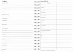 Kalender 2025-2026 Loggkalendern A6