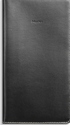 Kalender 2025 Master svart konstläder