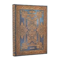 Kalender 2026 Paperblanks Blue Luxe Midi day-at-a-time