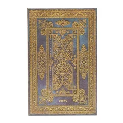 Kalender 2025 Paperblanks Maxi vertikal - Blue Luxe