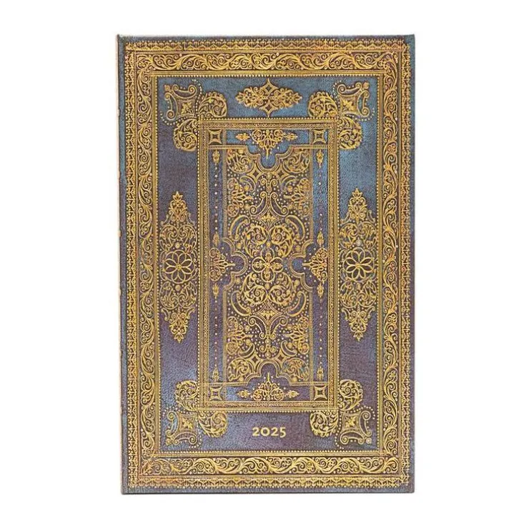 Kalender 2025 Paperblanks Maxi vertikal - Blue Luxe