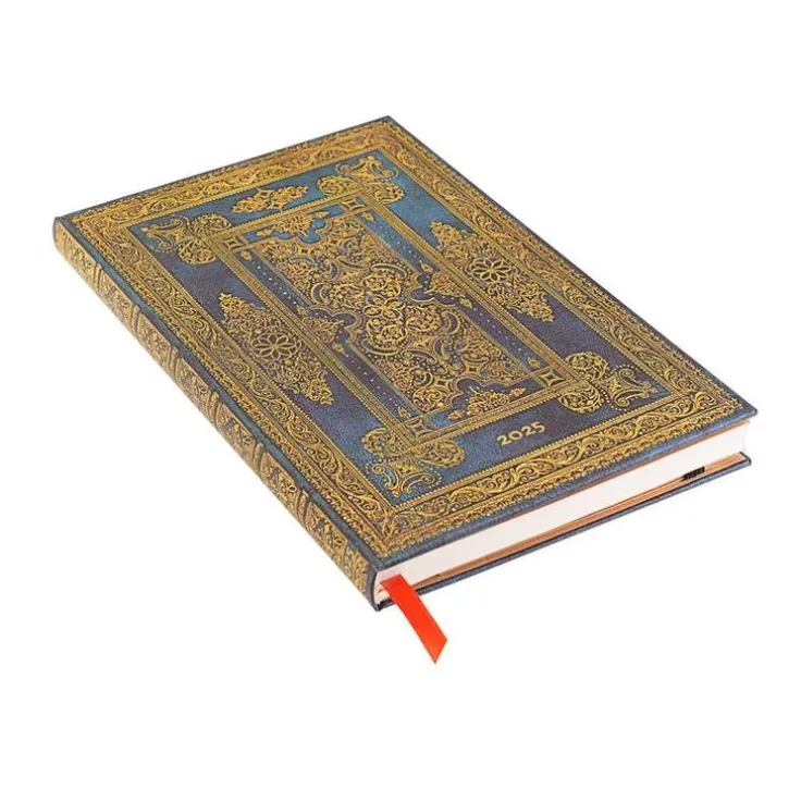 Kalender 2025 Paperblanks Maxi vertikal - Blue Luxe