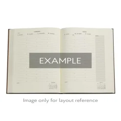 Kalender 2025 Paperblanks Maxi vertikal - Blue Luxe