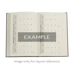 Kalender 2025 Paperblanks Midi flexi horisontal - Diamond Jubilee