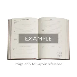 Kalender 2025 Paperblanks Mini horisontal - Azure