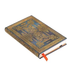 Kalender 2025 Paperblanks Mini horisontal- Blue Luxe