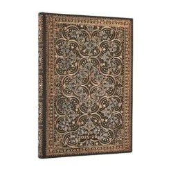 Kalender 2025-2026 Paperblanks 18-månader Midi horisontal - Restoration