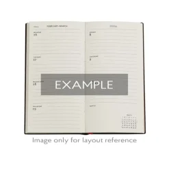 Kalender 2025 Paperblanks Slim horisontal - Kara-ori