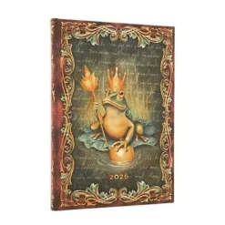 Kalender 2026 Paperblanks The Brothers Grimm, Frog Prince Midi horisontal