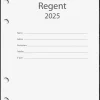 Kalender 2025 Regent grundsats