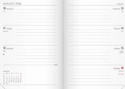 Kalender 2026 Senator A6 Flora