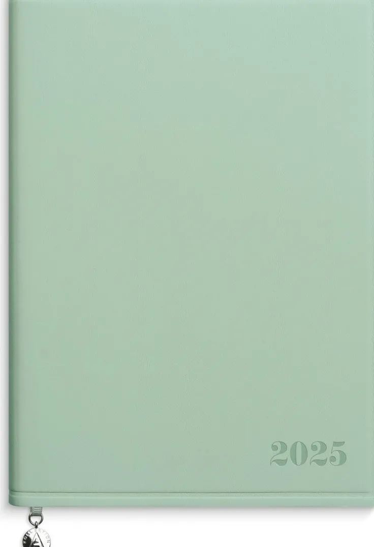 Kalender 2025 Senator A5 soft grön inb