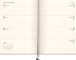 Kalender 2025-2026 Senator A5 soft inbunden beige