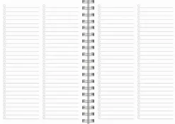 Kalender 2025-2026 Senator A6 Story Blomma