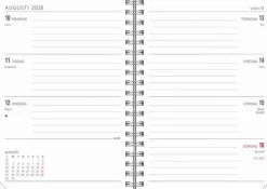 Kalender 2026 Senator A6 Story blomma