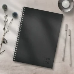 Kalender 2026 Senator A5 Textile svart