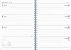 Kalender 2025 Senator A5 textil blå