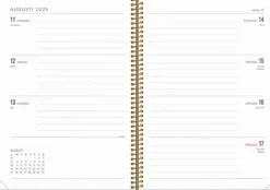 Kalender 2025 Senator A5 Twist grön