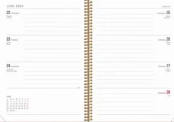 Kalender 2025-2026 Senator A5 Twist rosa