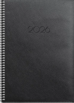 Kalender 2026 Senator A5 Twist svart