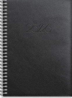 Kalender 2025-2026 Senator A6 Twist svart