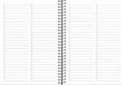 Kalender 2025-2026 Senator A6 Twist svart