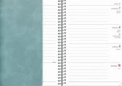 Kalender 2025 Senator A6 Twist blå